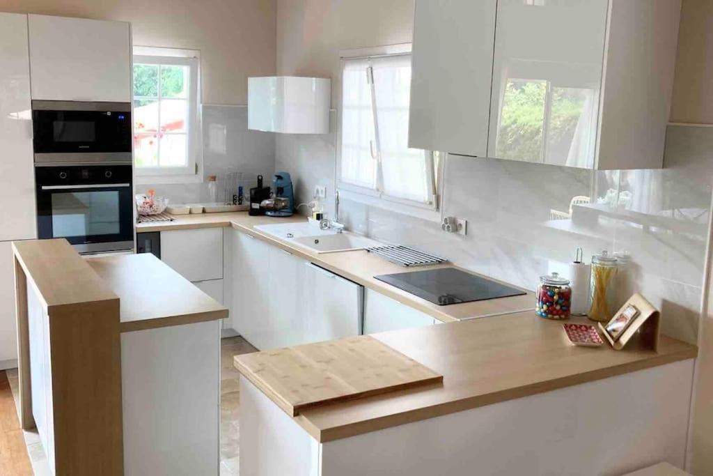 1Km Plage, Agreable Maison 6 Pers Classee 3* Hendaye Dış mekan fotoğraf