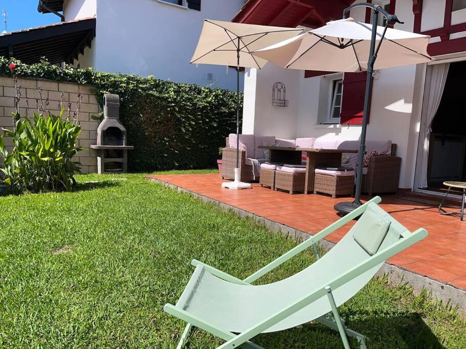 1Km Plage, Agreable Maison 6 Pers Classee 3* Hendaye Dış mekan fotoğraf